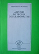Cover of Appunti di teoria degli algoritmi