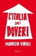 Cover of L' Italia dei doveri