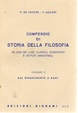 Cover of Compendio di storia della filosofia - volume II