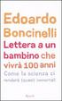 Cover of Lettera a un bambino che vivrà 100 anni