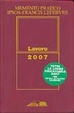 Cover of Memento pratico lavoro 2007
