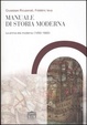 Cover of Manuale di storia moderna