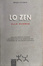 Cover of Lo zen alla guerra