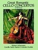 Cover of Great Romantic Cello Concertos in Full Score