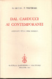Cover of Dal Carducci ai contemporanei