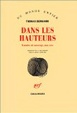 Cover of Dans les hauteurs
