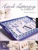 Cover of Hand Lettering for Crafts