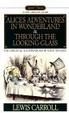 Cover of Alice's Adventures in Wonderland and Through the Looking-Glass