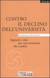 Cover of Contro il declino dell'Università