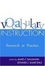 Cover of "Vocabulary Instruction"