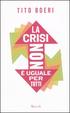 Cover of La crisi non è uguale per tutti