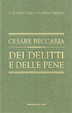 Cover of Dei delitti e delle pene