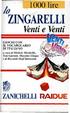 Cover of Lo Zingarelli Venti e Venti