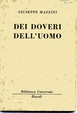 Cover of Dei doveri dell'uomo
