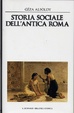 Cover of Storia sociale dell'antica Roma