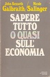 Cover of Sapere tutto o quasi sull'economia