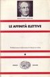 Cover of Le affinità elettive