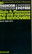 Cover of Per una medicina da rinnovare