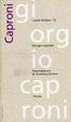 Cover of Giorgio Caproni