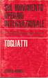 Cover of Sul movimento operaio internazionale