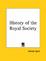 Cover of History of the Royal Society