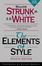Cover of IE The Elements of Style, 4/E