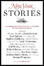 Cover of New York Stories