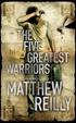 Cover of The Five Greatest Warriors