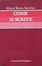 Cover of Come si scrive