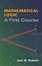 Cover of 'Mathematical Logic'