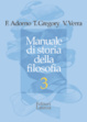 Cover of Manuale di storia della filosofia - vol. III