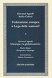 Cover of Federazione europea o Lega delle nazioni?