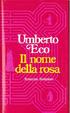 Cover of Il nome della rosa