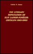 Cover of The Literary Reputation of Else Lasker-Schuler