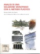 Cover of Analisi di una soluzione monopiano con il metodo plastico