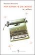 Cover of Non sono che un critico