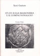 Cover of Studi sulla Massoneria e il compagnonaggio