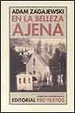Cover of En la belleza ajena