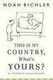 Cover of This is My Country. What's Yours?