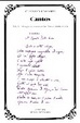 Cover of Cantos