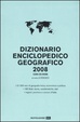 Cover of Dizionario enciclopedico geografico 2008