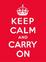 Cover of Keep Calm and Carry On