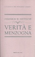 Cover of Verità e menzogna