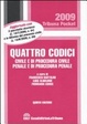 Cover of Quattro codici. Civile e di procedura civile, penale e di procedura penale