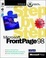 Cover of Microsoft Frontpage 98