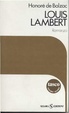 Cover of Louis Lambert