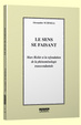 Cover of Le sens se faisant