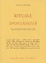 Cover of Rituale e spontaneità in psicoanalisi