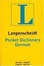 Cover of Langenscheidt's Pocket Dictionary German