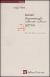 Cover of Maestri drammaturghi nel teatro italiano del '900